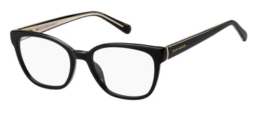 Premium Women Tommy Hilfiger Eyeglasses: TH 1840 - Black - SpecSMART Eye Clinic (Diagonal View)